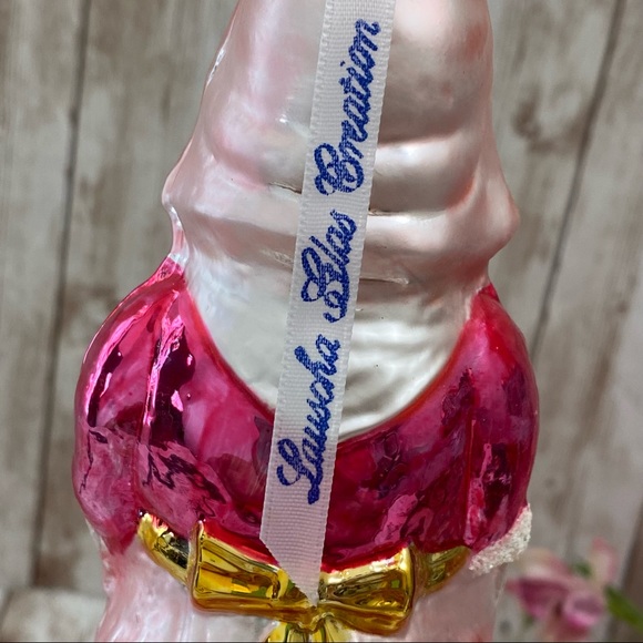 Vintage LAUSCHA GLAS German Girl Mercury Glass Large Ornament - Picture 7 of 12